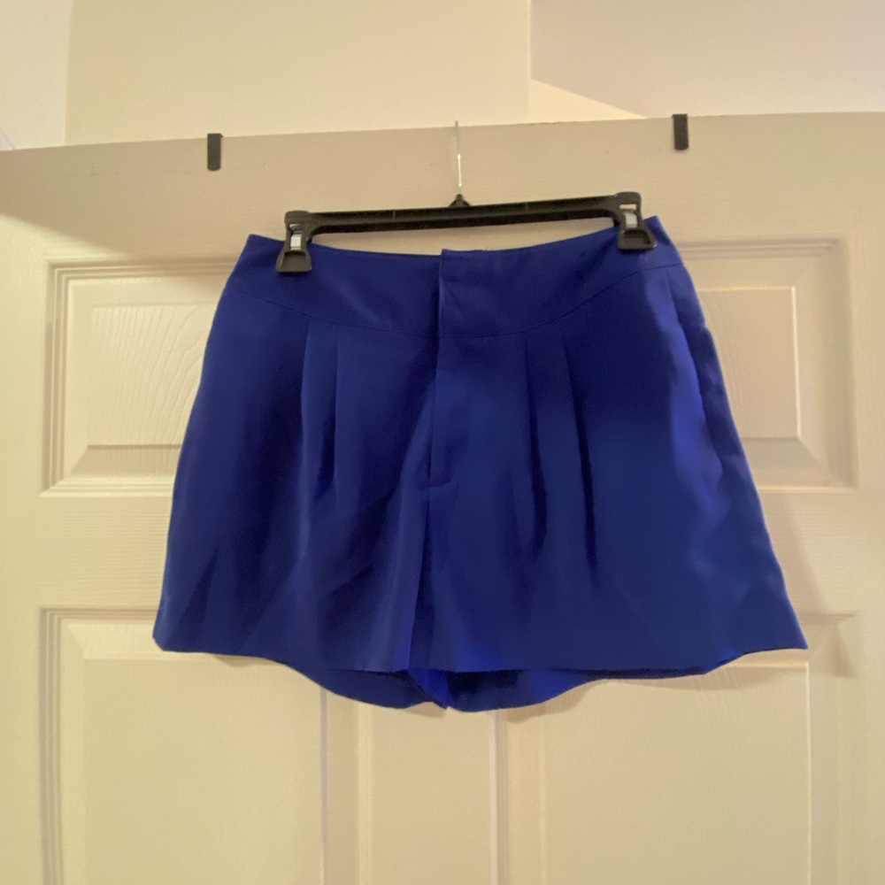 Blue shorts